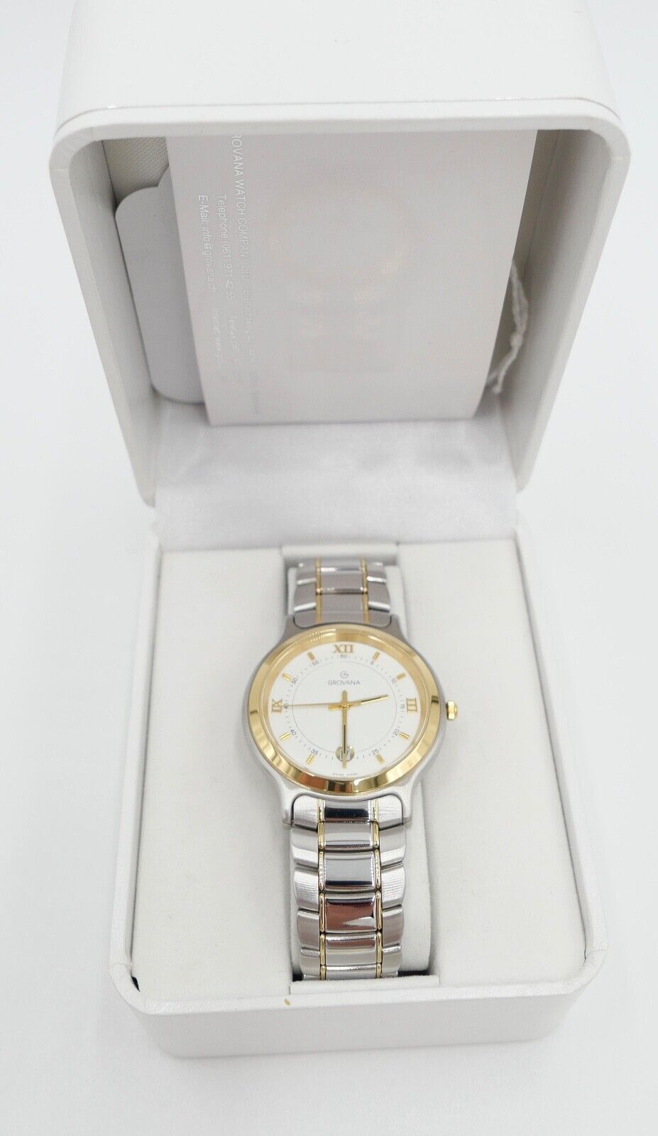 Grovana 1705.1 WATCH Herren Armbanduhr inkl. Box NEU NEUwertig Swiss Made - Antikhandel-Stuttgart