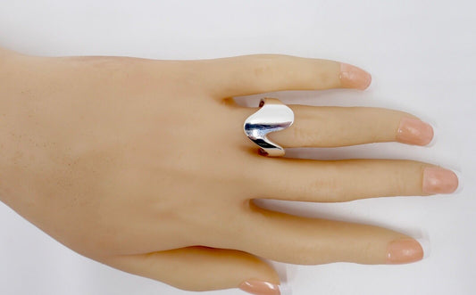 70er Designer Ring A.Mik Andreas Mikkelsen Denmark 925 Sterling Silber Dänemark - Antikhandel-Stuttgart