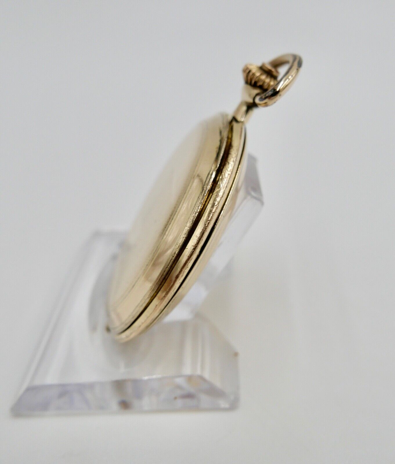 CHRONOMETRE Savonette Taschenuhr Ø 44mm vergoldet BAYARD Ritter - Antikhandel-Stuttgart