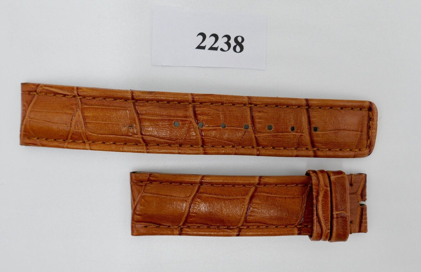 Original 20mm IWC Leder Uhrenband 20-18 NEUwertig Armband - Antikhandel-Stuttgart
