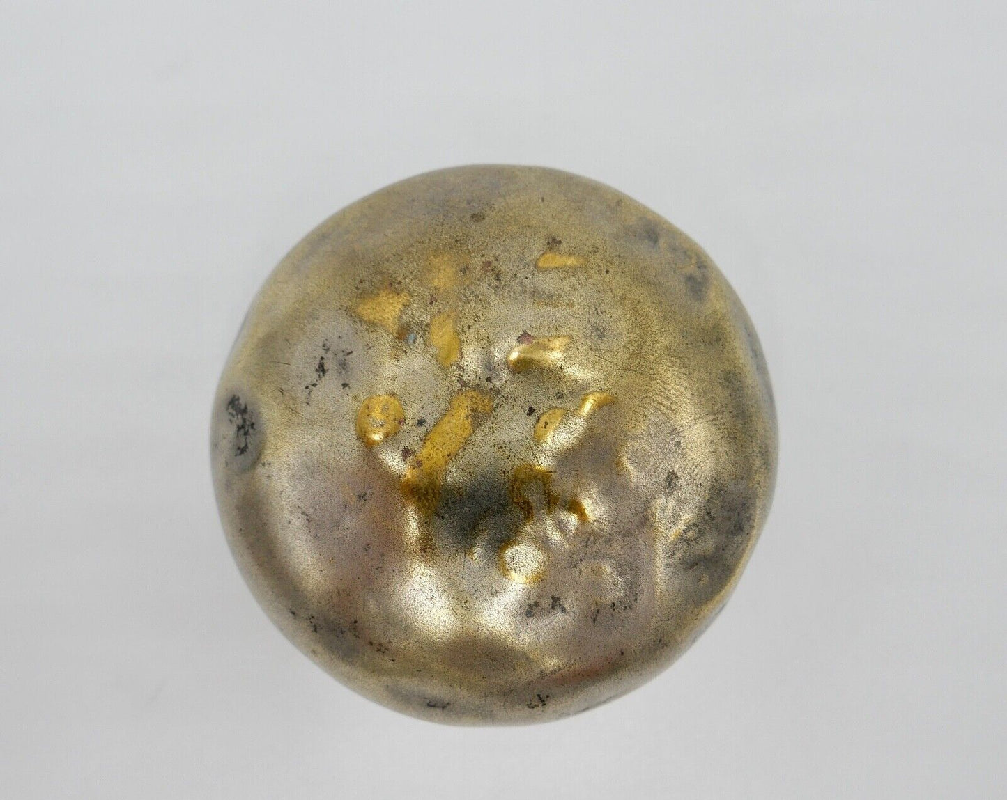 antike kleine Pillendose Deckeldose Tabatiere vergoldet um 1900 - Antikhandel-Stuttgart