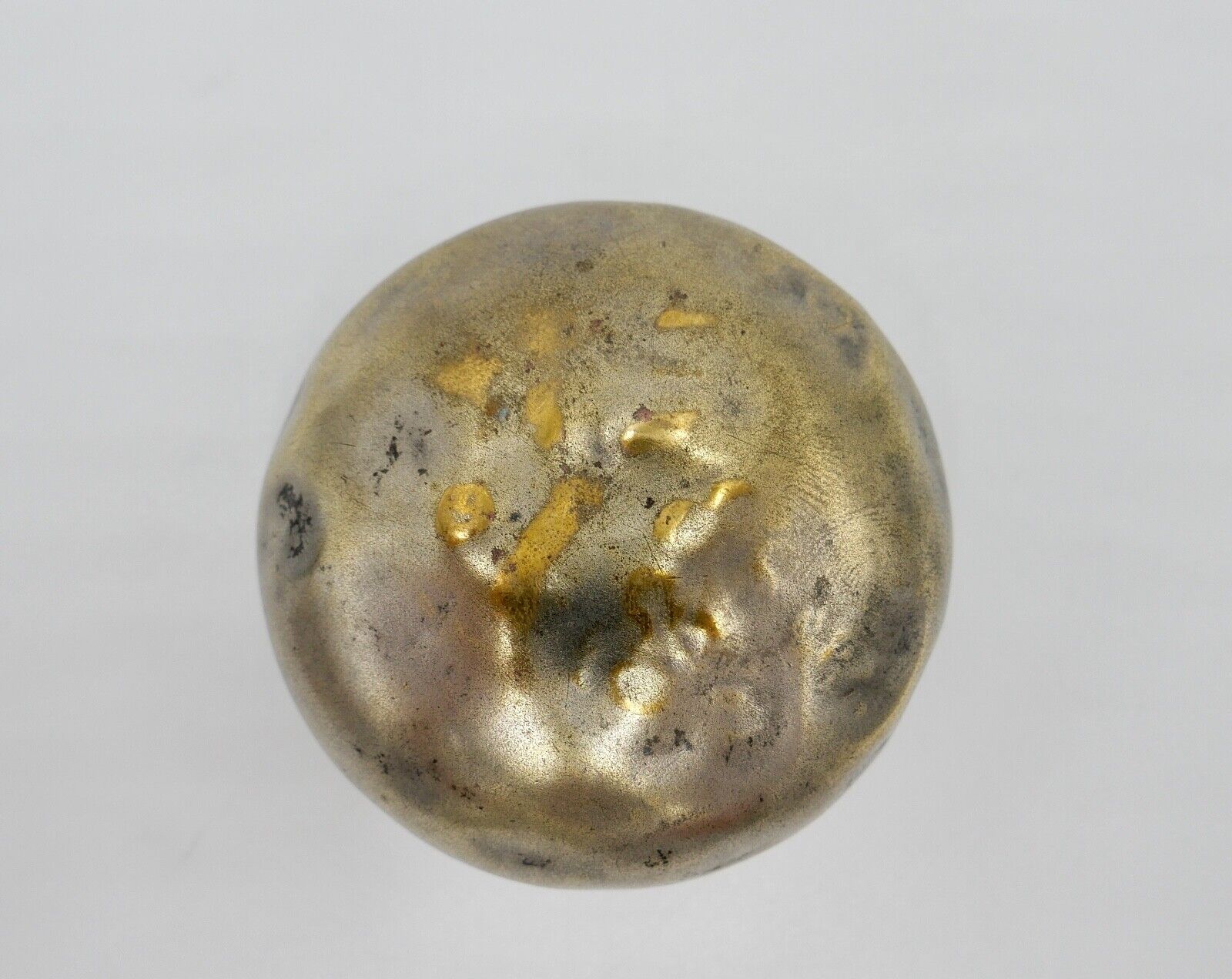 antike kleine Pillendose Deckeldose Tabatiere vergoldet um 1900 - Antikhandel-Stuttgart