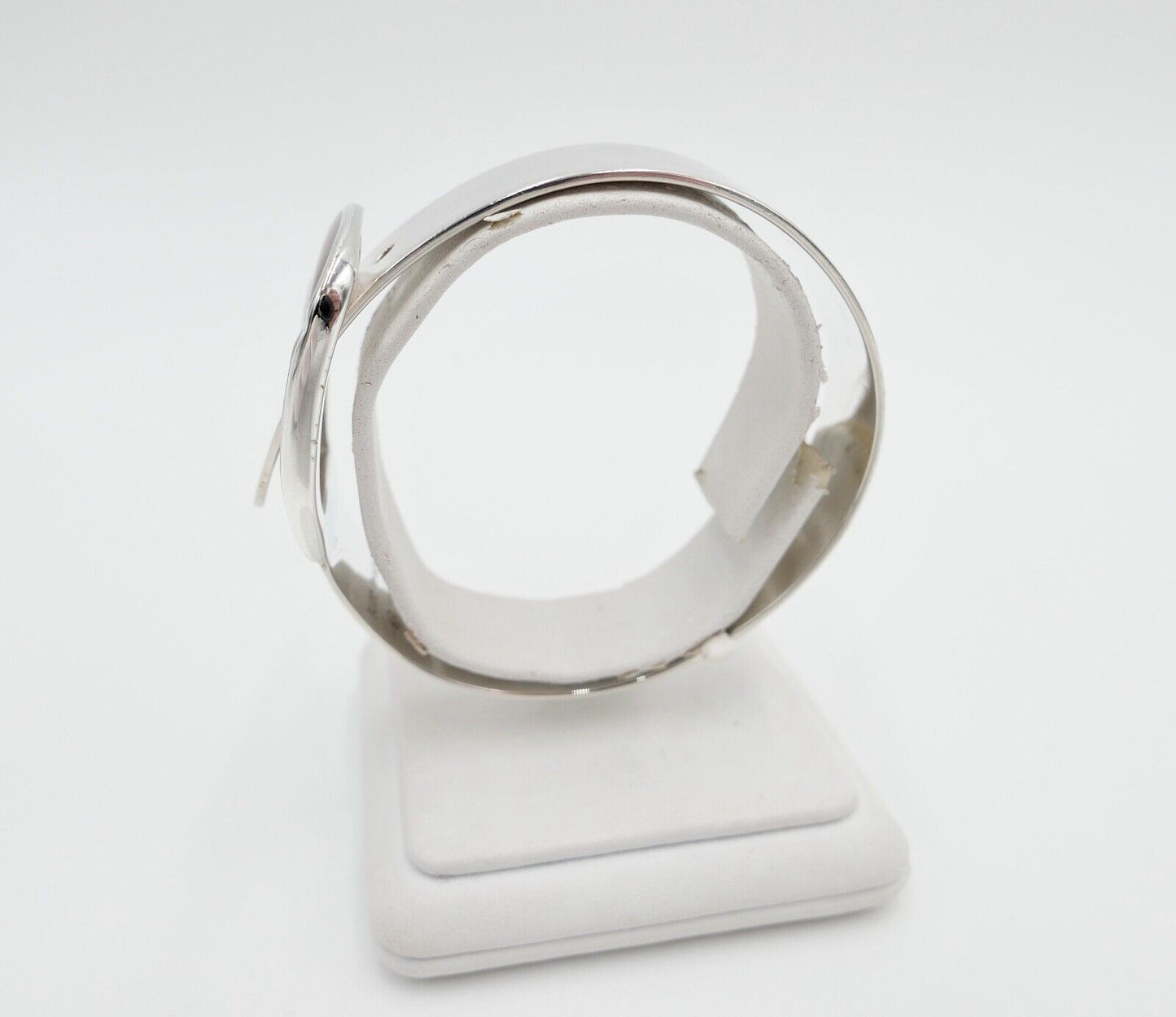 Vintage Gucci Armreif Spange Gürtel Emaille Enamel 800 Bracelet FI195 ITALY 1970 - Antikhandel-Stuttgart