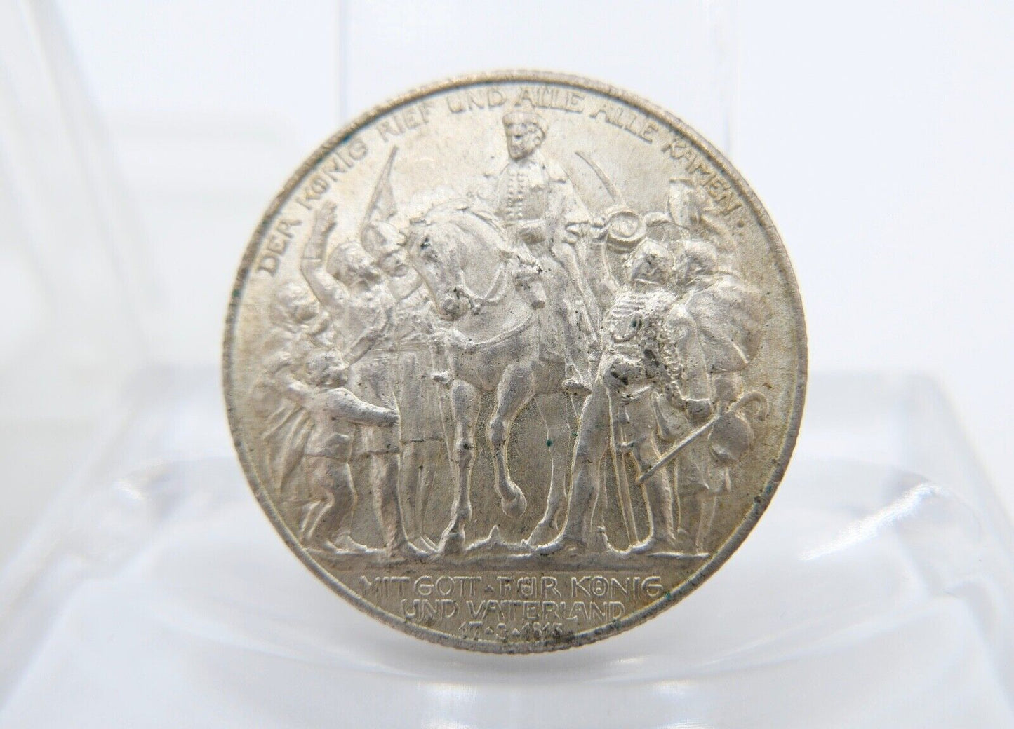 2 & 3 Mark Jäger J.109 & 110 Preussen Befreiungskriege Befreiungskampf Silber - Antikhandel-Stuttgart