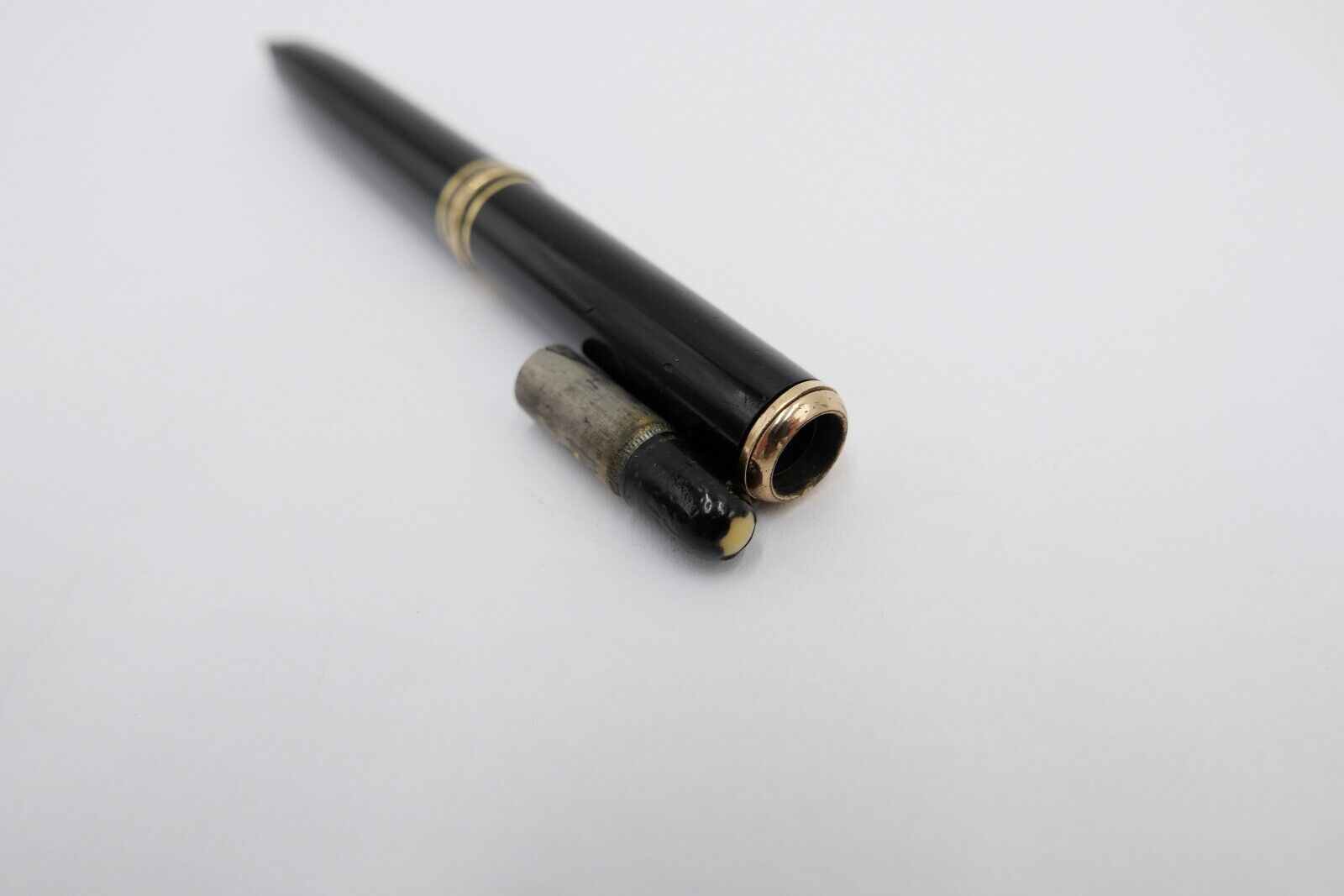 50er Jahre MONTBLANC 172 L PIX Druckbleistift Bleistift mit Mienen und Gravur - Antikhandel-Stuttgart