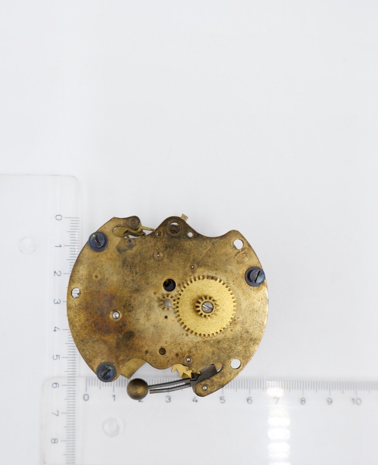 alt LENZKIRCH AUG 2 Million Uhrwerk Ersatzteilträger Bastler Uhrmacherauflösung - Antikhandel-Stuttgart