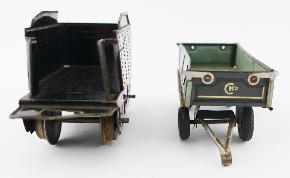 Märklin Blech Lokomotive 880 Tender 889/0 Personenwagen 17190 Güterwagen 365 - Antikhandel-Stuttgart