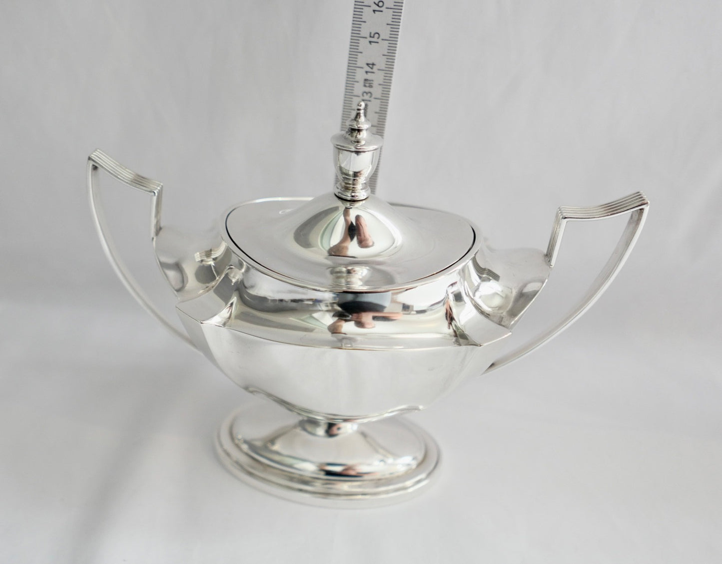 4 Tlg Plymouth Gorham 925 Sterling Silber Tee Service aus 1916