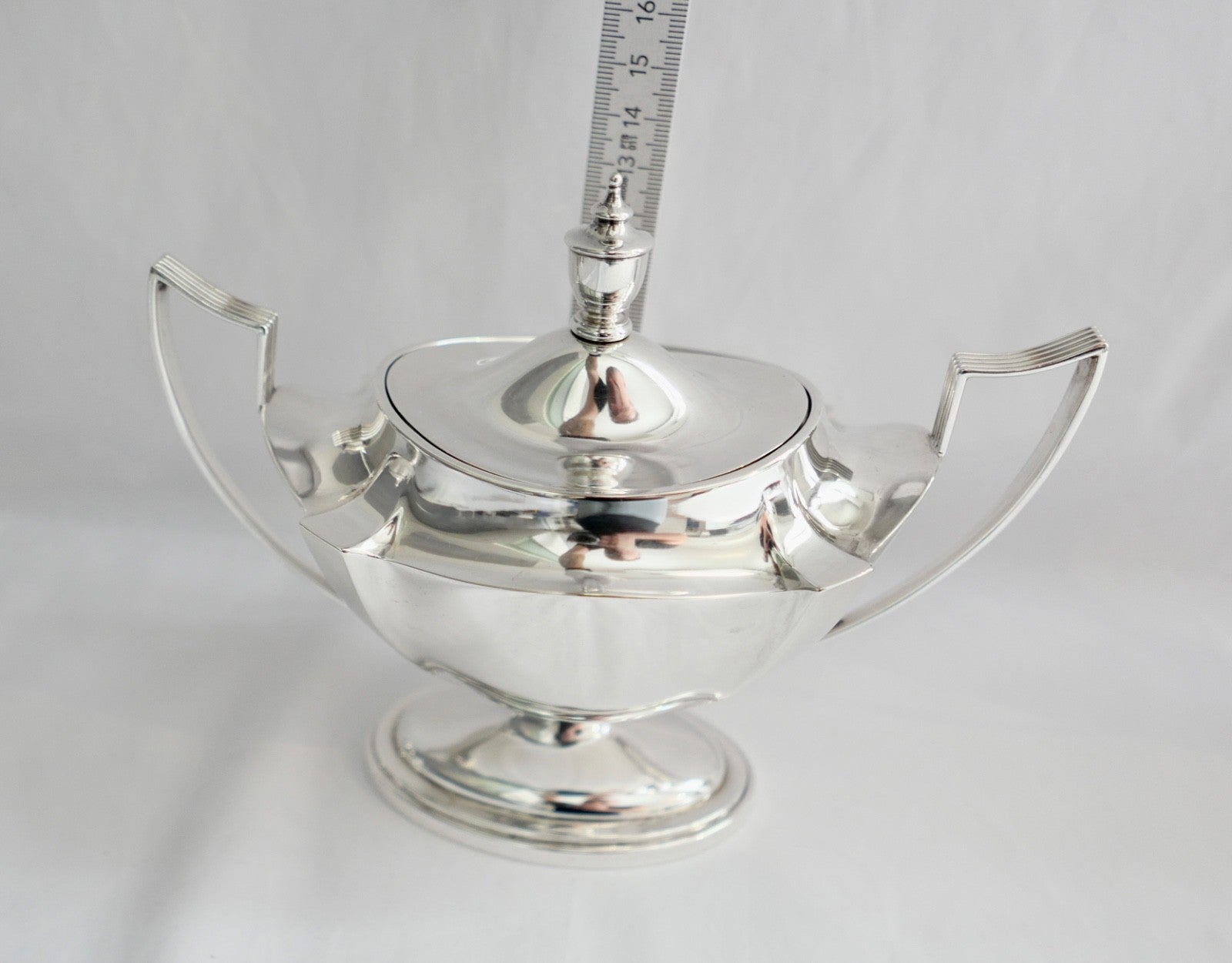 4 Tlg Plymouth Gorham 925 Sterling Silber Tee Service aus 1916