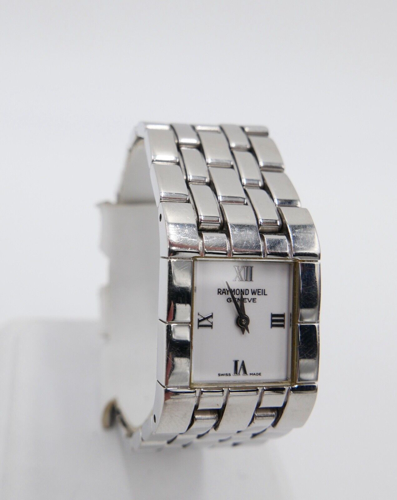 Raymond Weil Tema Quarz Damenuhr 5887 / P 154138 Edelstahl - Antikhandel-Stuttgart