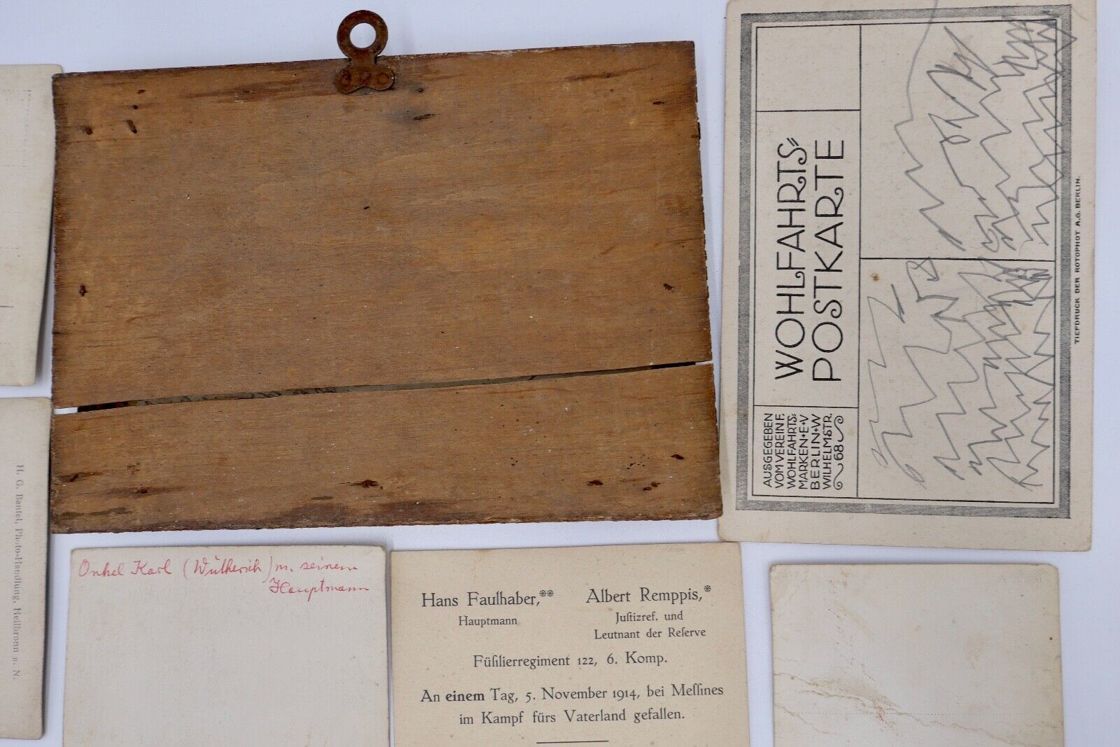 Posten Postkarte WW WK 1 / 2 Fotos Militär Soldaten - Antikhandel-Stuttgart