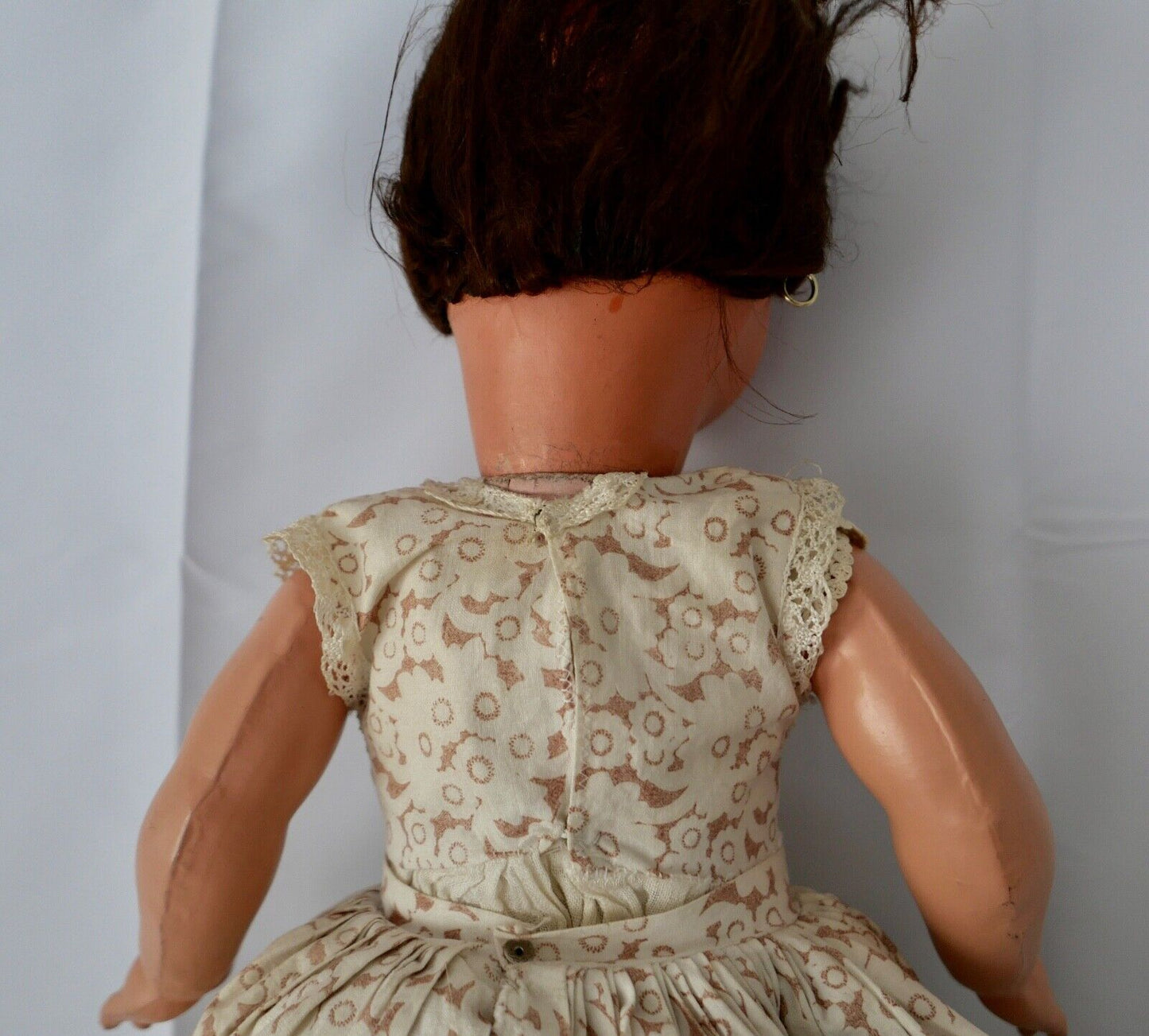 Alte Puppe SF50 Massepuppe Glieder 50 cm Hersteller: M Mädchen im Kleid - Antikhandel-Stuttgart