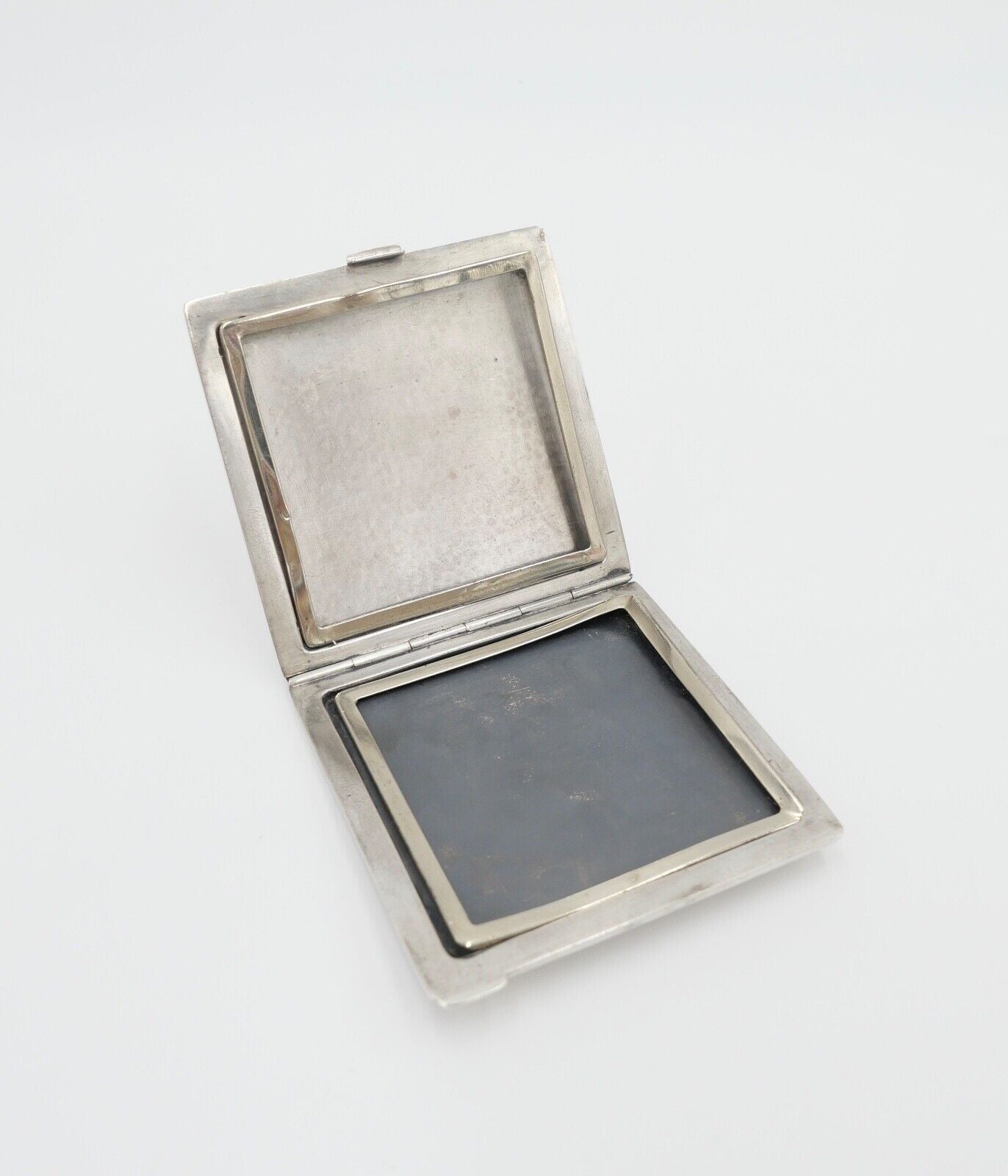 um 1960 Polen Fotoetui gehämmert 800 Silber 91,2 Gr Silberetui M. W. - Antikhandel-Stuttgart