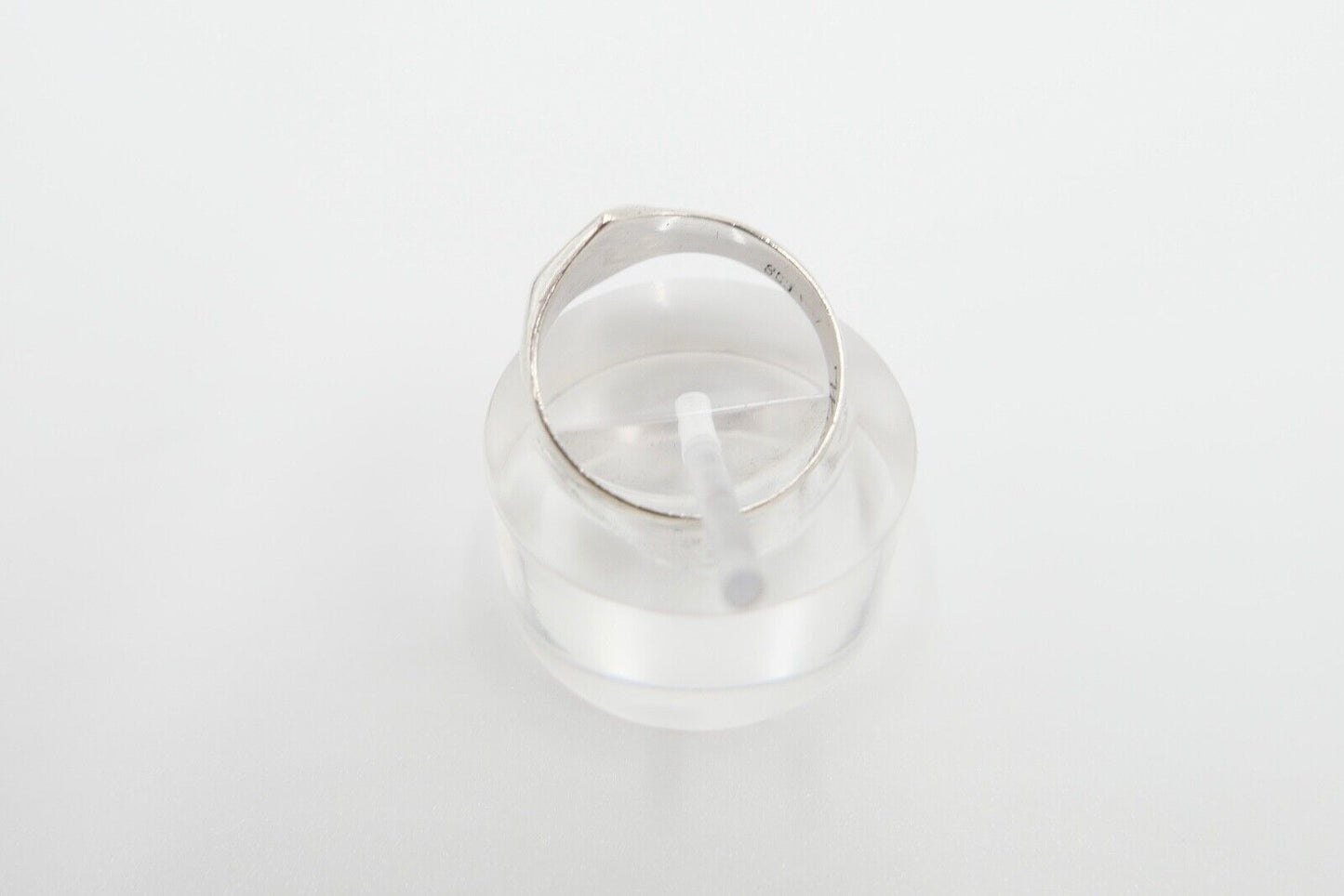 20er Jahre Studentika Patriotischer Ring Studentenverbindung 800 Silber Emaille - Antikhandel-Stuttgart