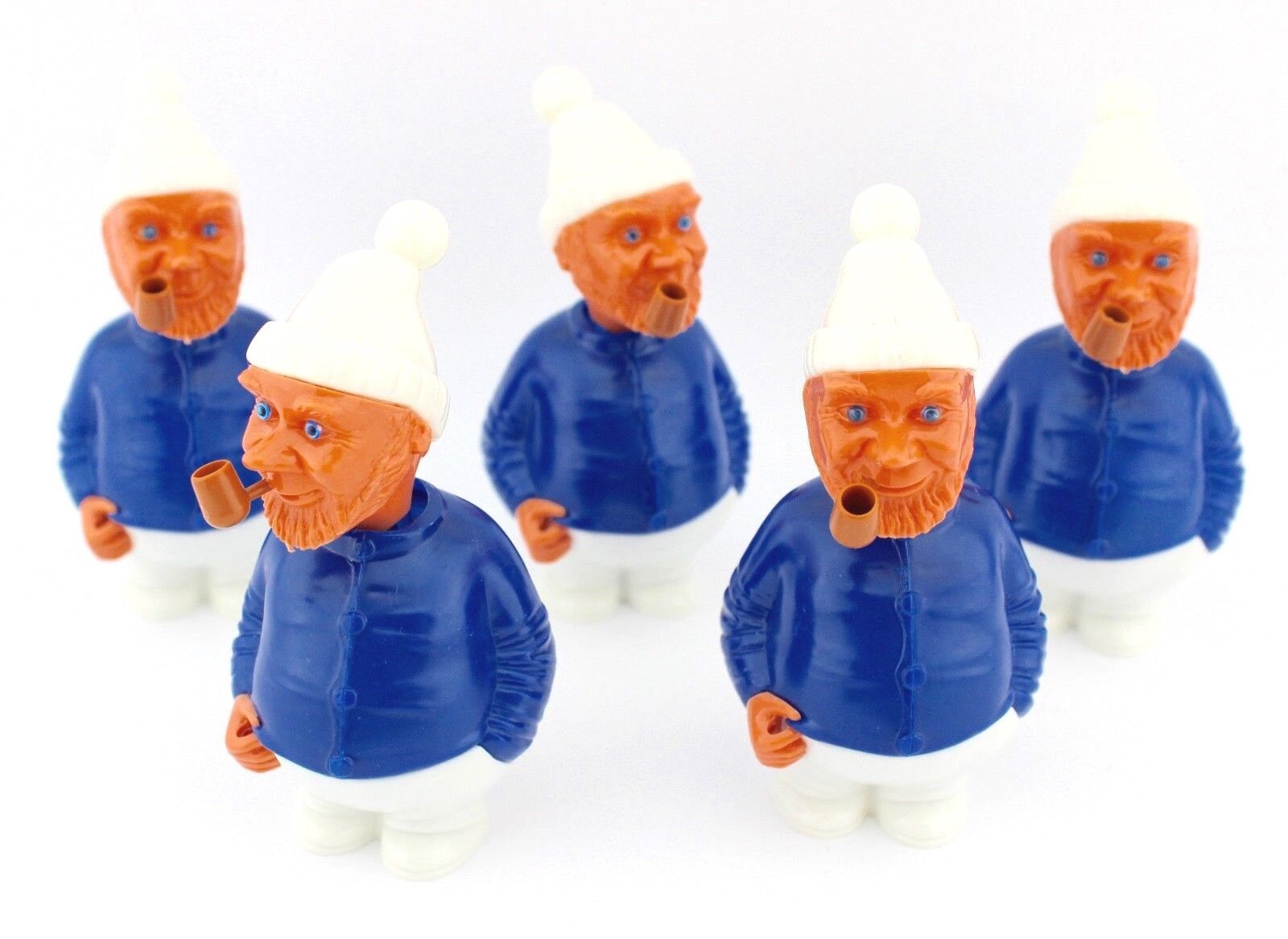 5x Alter Wackelkopf Wichtel Zwerg Seemann old toy 10cm BREBA GERMANY NEU 50/60er - Antikhandel-Stuttgart