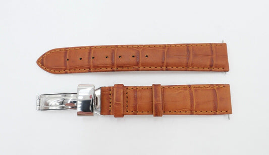 NEU NEUwertig Uhrenband für Mercedes Benz 18mm Faltschließe Leder - Antikhandel-Stuttgart