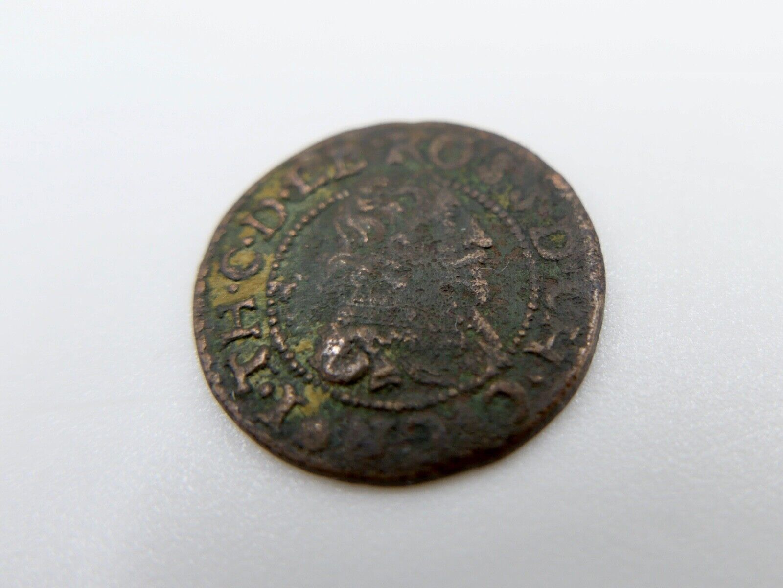 Frankreich CUGNON Double Tournois 1634 Jean-Théodore de Löwenstein - Antikhandel-Stuttgart