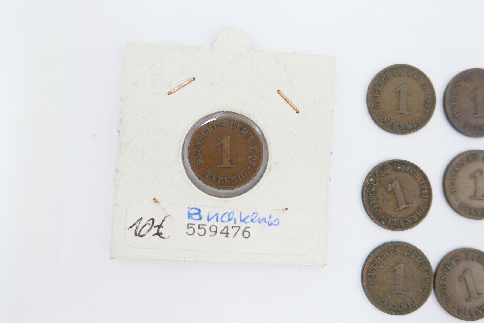 16x 1 Pfennig 1893 - 1914 Konvolut LOT Jäger J.10 s-vz - Antikhandel-Stuttgart