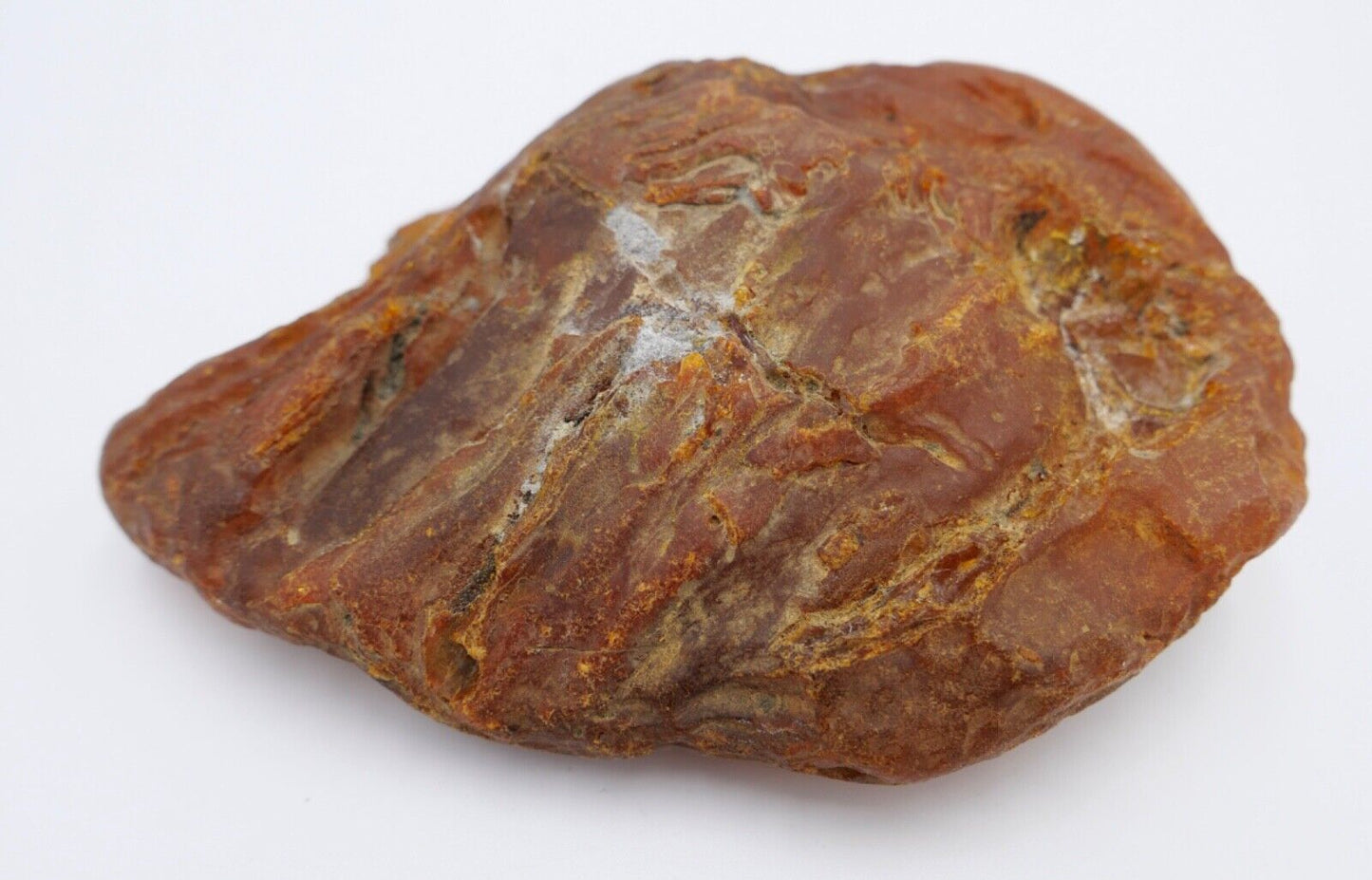 Bernstein Rohbernstein 375 Gramm 16x12x6 cm - Antikhandel-Stuttgart