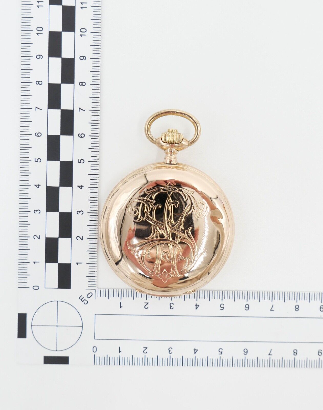 IWC Taschenuhr 750 / 18K GOLD 51mm 1894 / 1895 SW WS Savonette 2 Zeitzonen - Antikhandel-Stuttgart