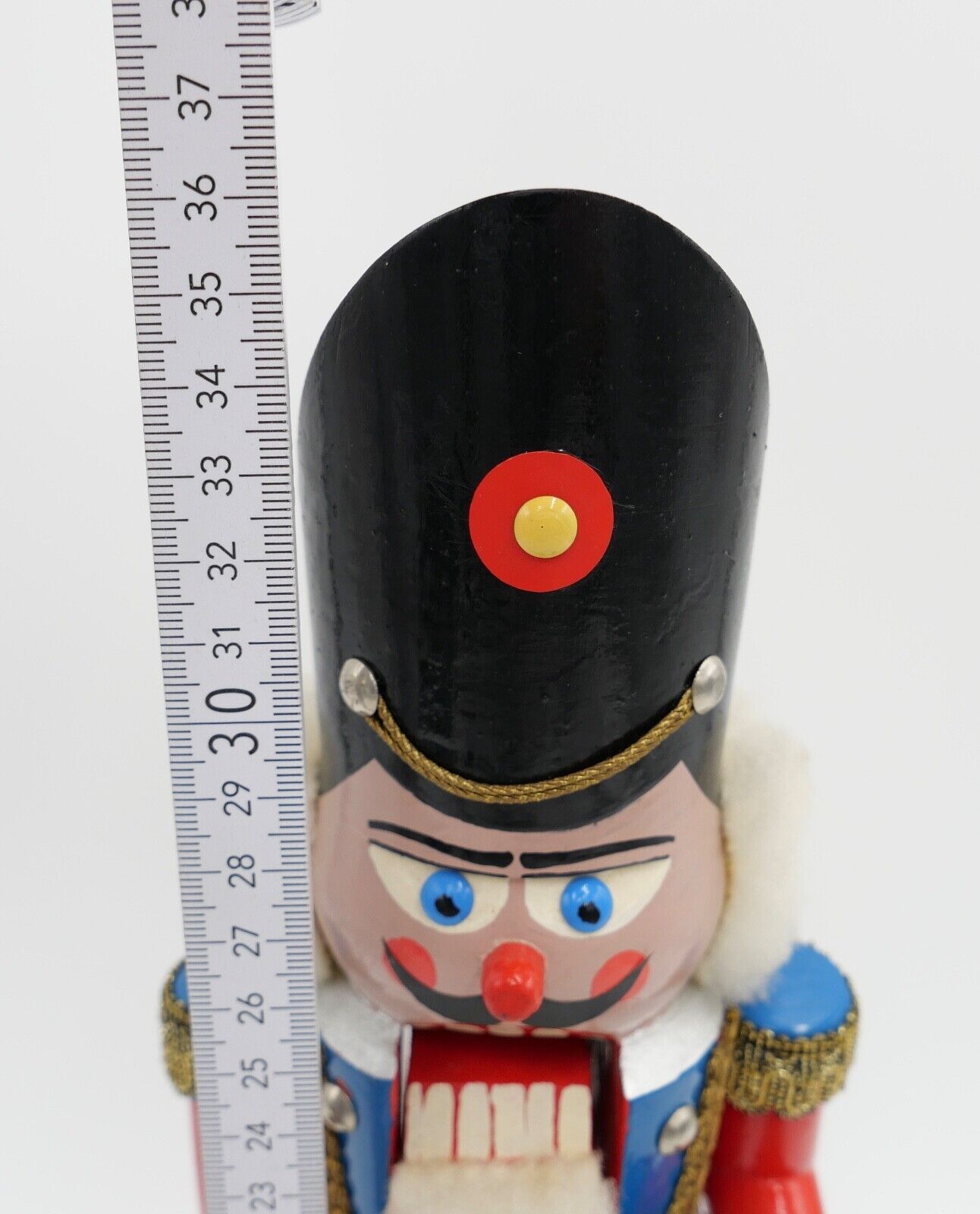 NUSSKNACKER Soldat / General 1990er Jahre NEUwertig seltene Ausführung 37 cm - Antikhandel-Stuttgart