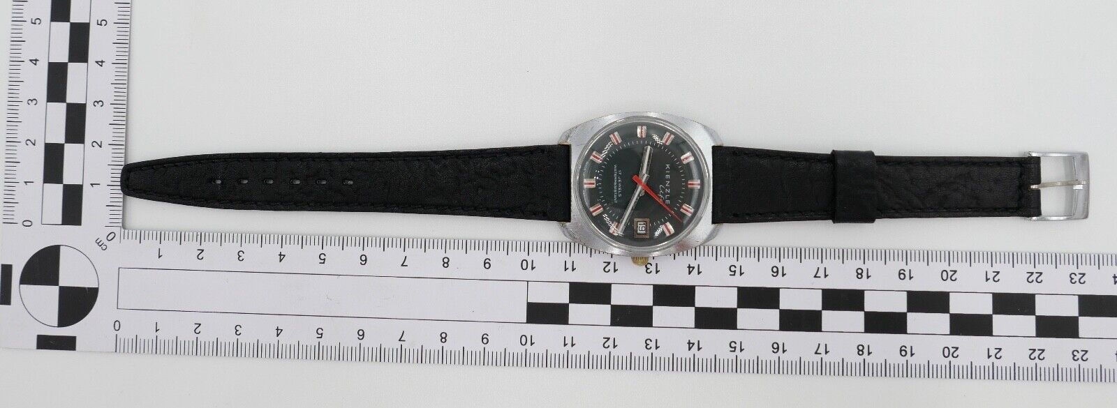 alte " KIENZLE LIFE " Armbanduhr Handaufzug Herren Cl. 21600 / 7425 INT - Antikhandel-Stuttgart