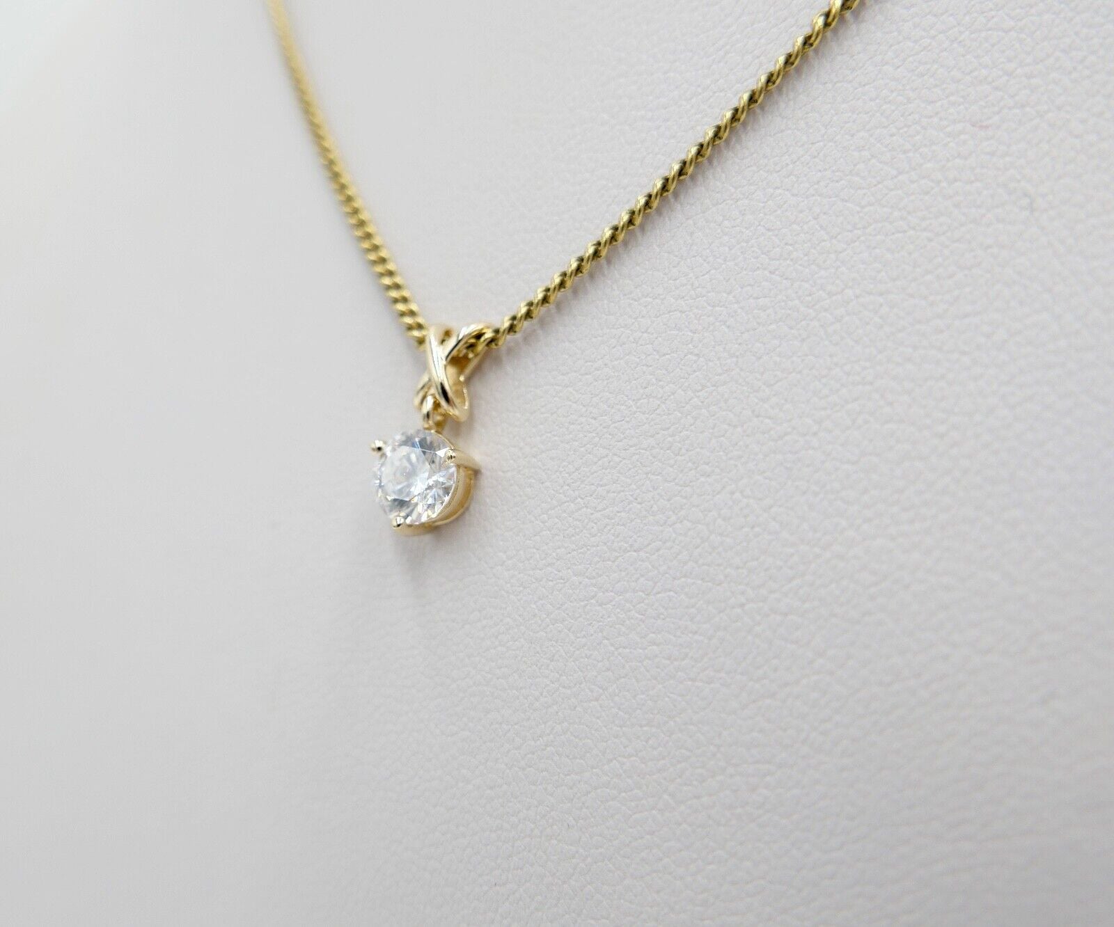 DQCZ Anhänger mit Zirkonia 585 / 14K Gold Gelbgold - Antikhandel-Stuttgart