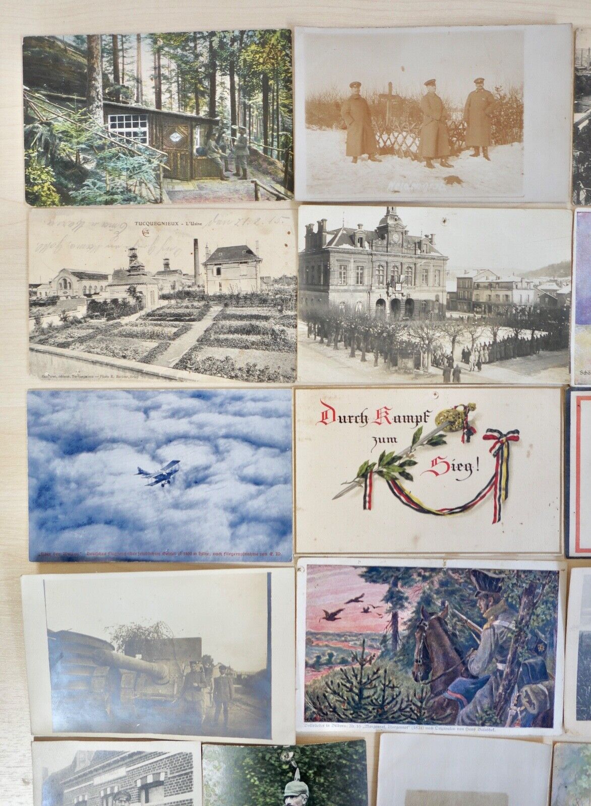 antike Ansichtskarten Postkarten Soldatenbrief Feldpost 1. WK deutsches Reich - Antikhandel-Stuttgart