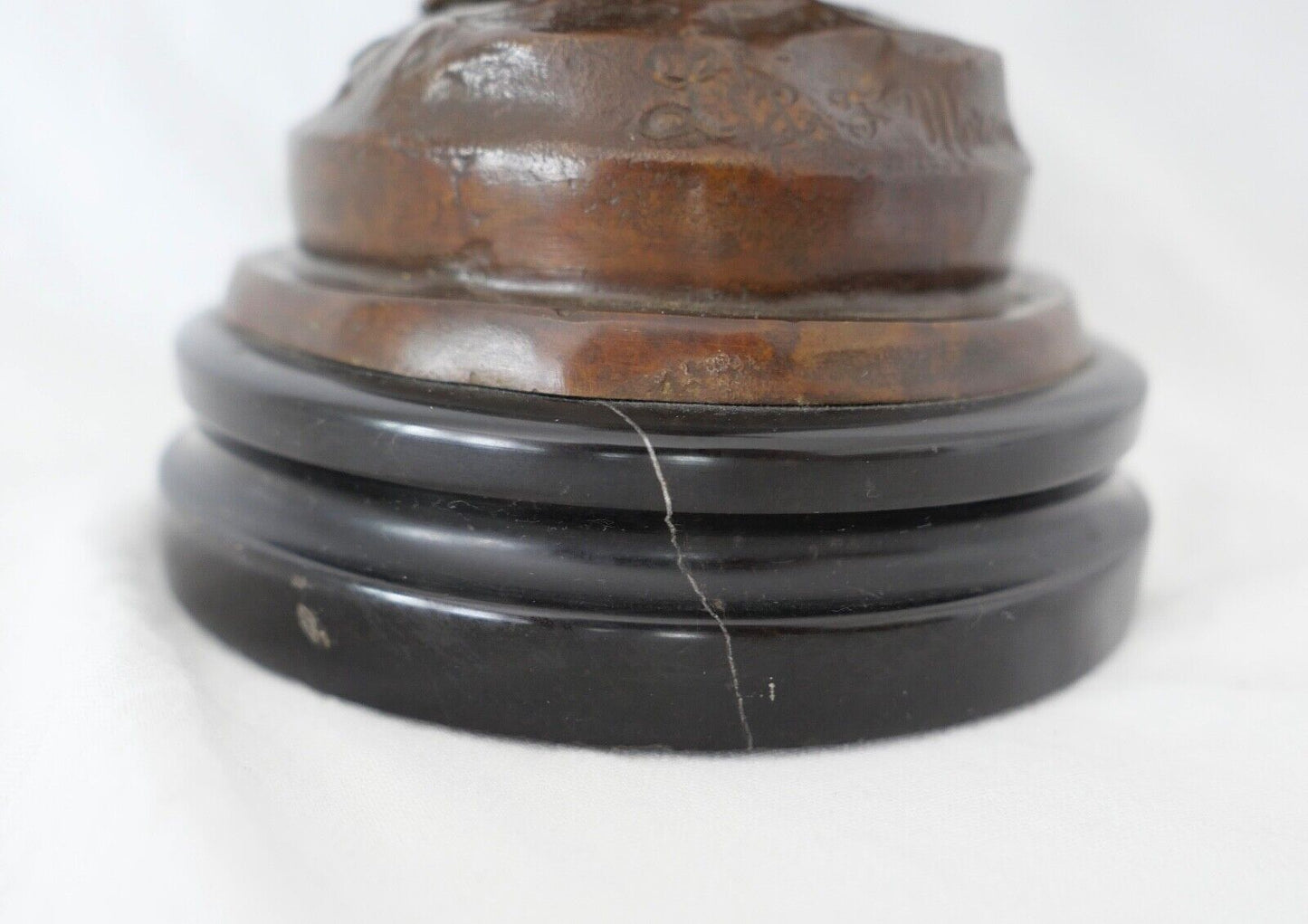 Antike Bronze Figur Skulptur " L & F Moreau " 37 cm um 1900 - Antikhandel-Stuttgart