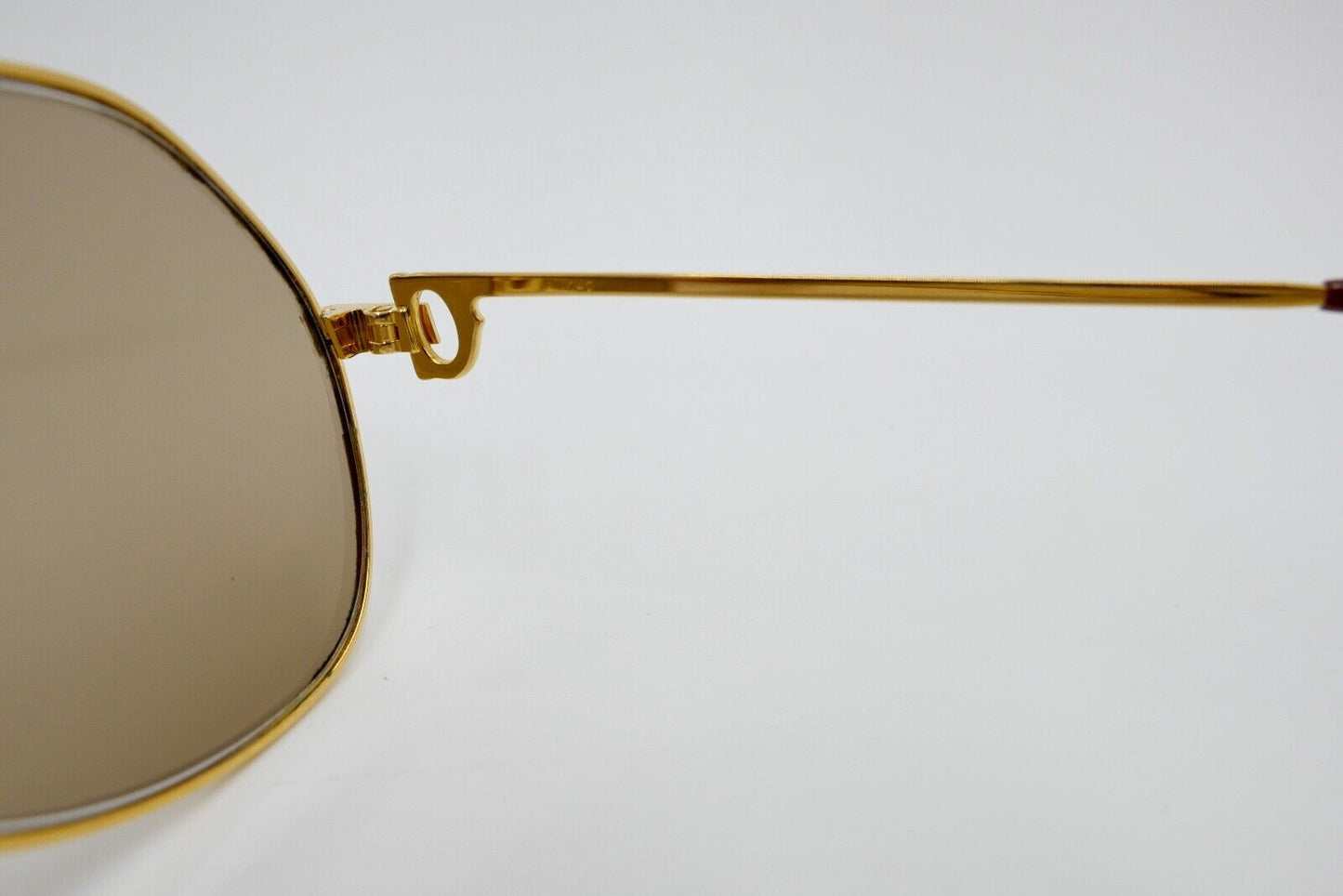 Must de Cartier VENDOME LAQUE 140 59/16 Sonnenbrille / Brille Gold 1980er Etui - Antikhandel-Stuttgart