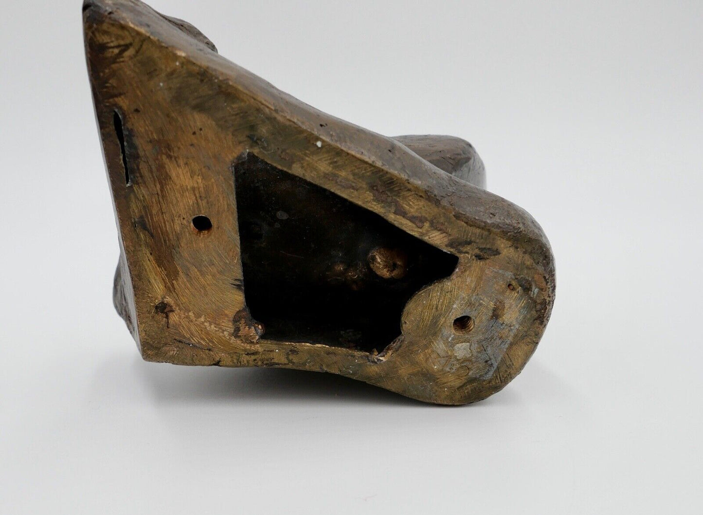 Bronze Figur Skulptur " Guss Barth Rinteln RN Dr. Roland Niedner 13x12 cm - Antikhandel-Stuttgart