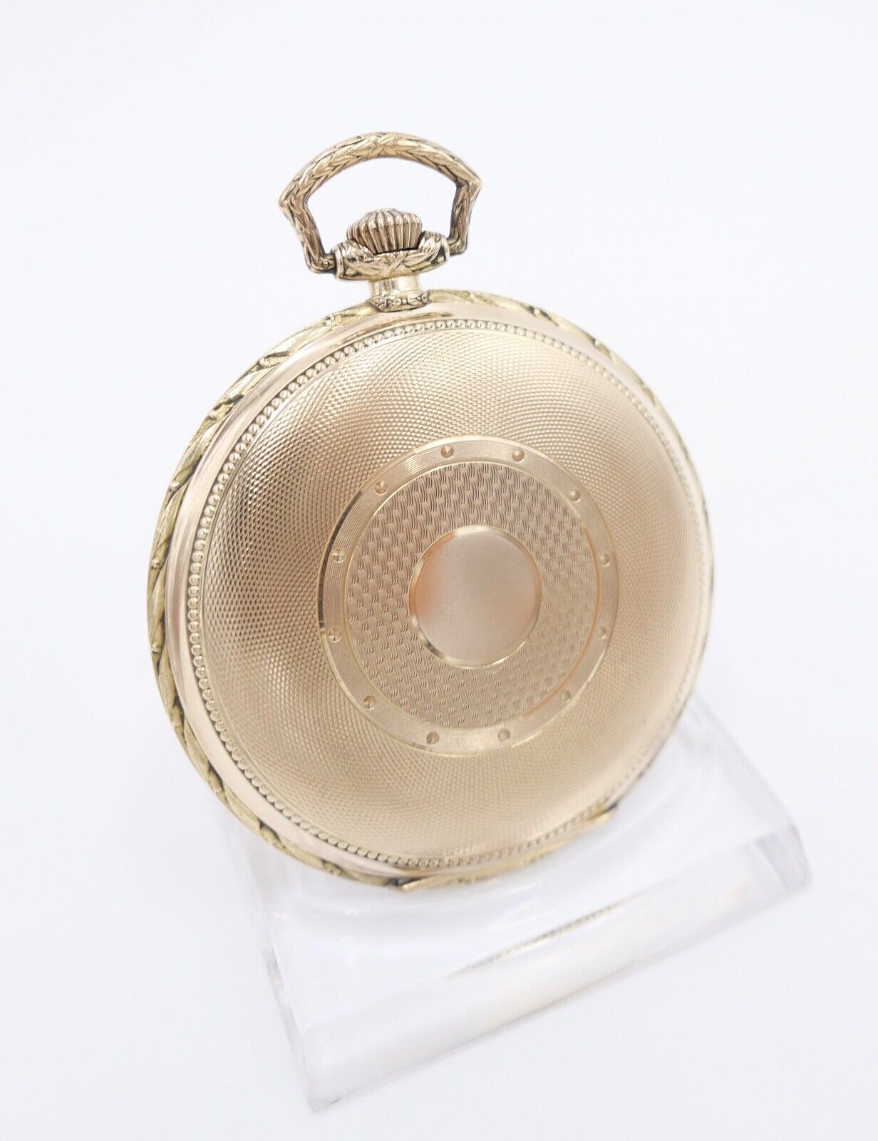 JHH J.H. Hasler & Fils 1916 - 1925 Savonette Taschenuhr 585 / 14K GOLD Ø 53 mm - Antikhandel-Stuttgart