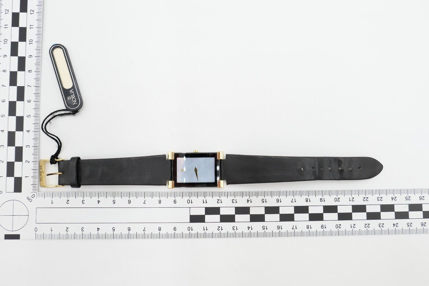 Elegante NOBLIA Damen Herren Uhr Sapphire NEU Box Papiere 4621-E64669TA Keramik - Antikhandel-Stuttgart