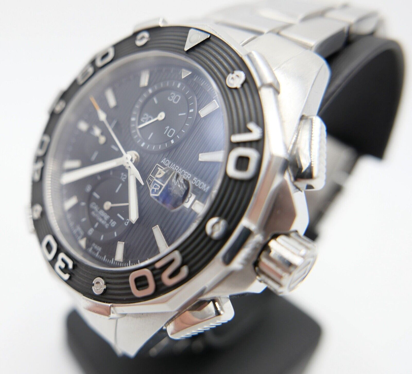 TAG HEUER Aquaracer 500M Chronograph Automatic CAJ2110 Calibre 16 - Antikhandel-Stuttgart