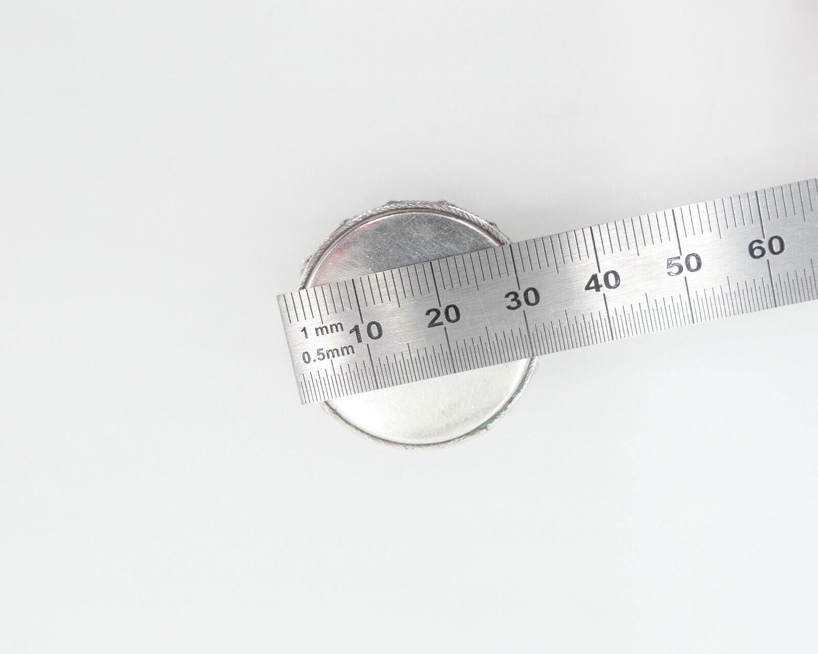 30er Jahre filigrane Silber Dose pillenröschen 835 Silber - Antikhandel-Stuttgart