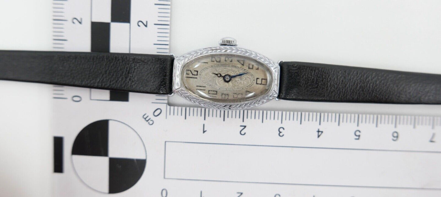 Antike Jugendstil 1920er Jahre Gold Damenuhr ( DEFEKT ) PARFIS WATCH SWISS 20 Kt - Antikhandel-Stuttgart