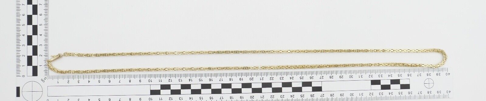 80er Jahre dicke Königskette Gold 585 / 14K Kastenschloss Brav Unoaerre - Antikhandel-Stuttgart