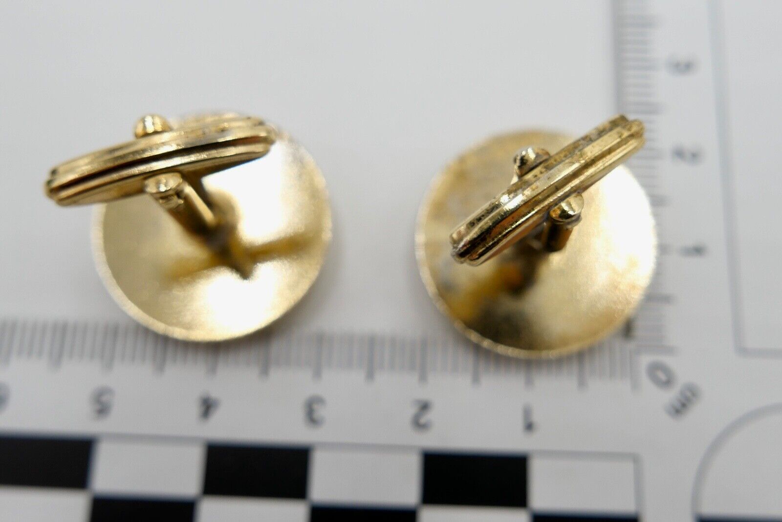 PAAR 2 Manschettenknöpfe SFV Süddeutscher Fußball Verband badge Pin cufflinks - Antikhandel-Stuttgart