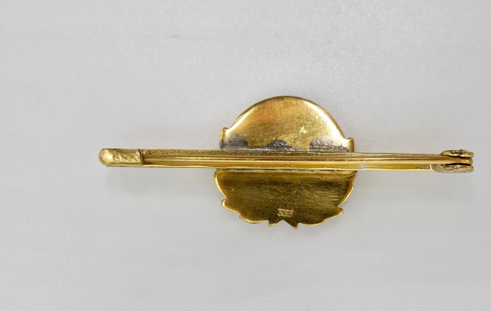 2x Alte Allianz Gold Silber Anstecknadel Pin 333 835 Mitarbeiter ab 1923 SELTEN - Antikhandel-Stuttgart