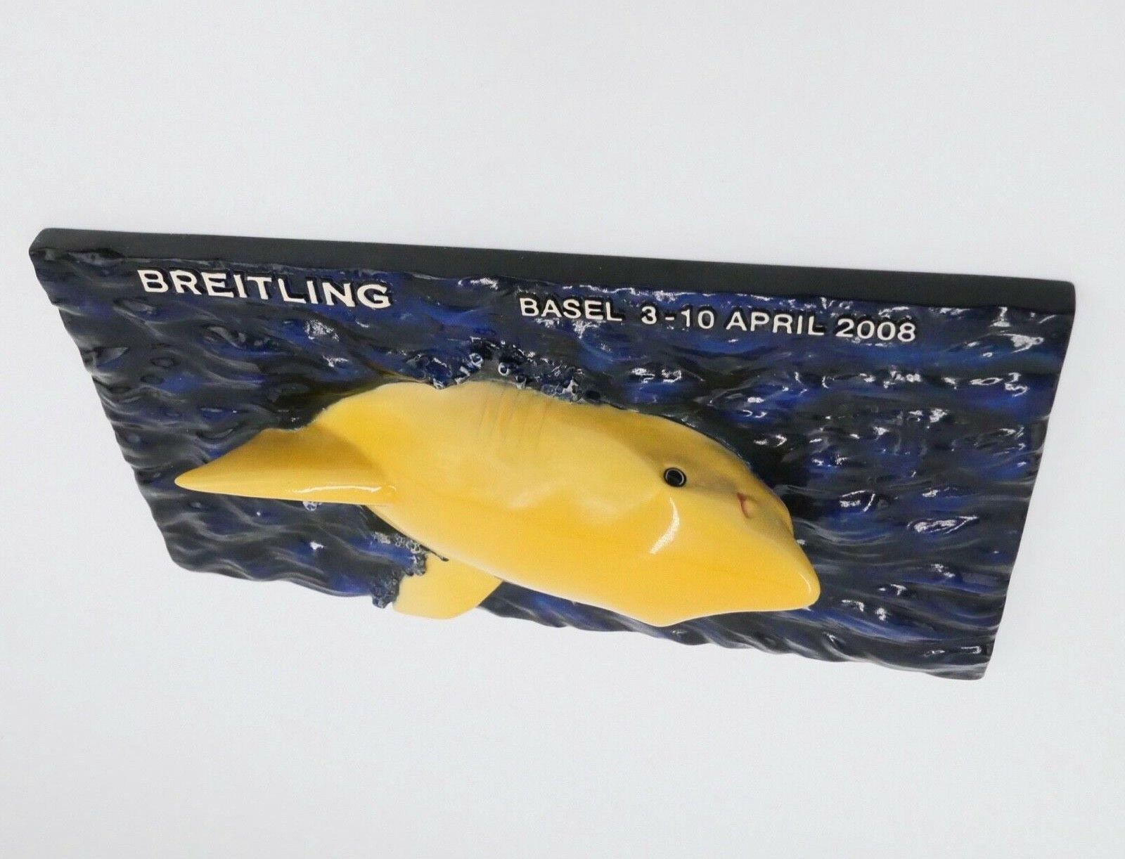 Basel World April 2008 Eintrittskarte BREITLING Display, Hai, Shark, Merchandise - Antikhandel-Stuttgart