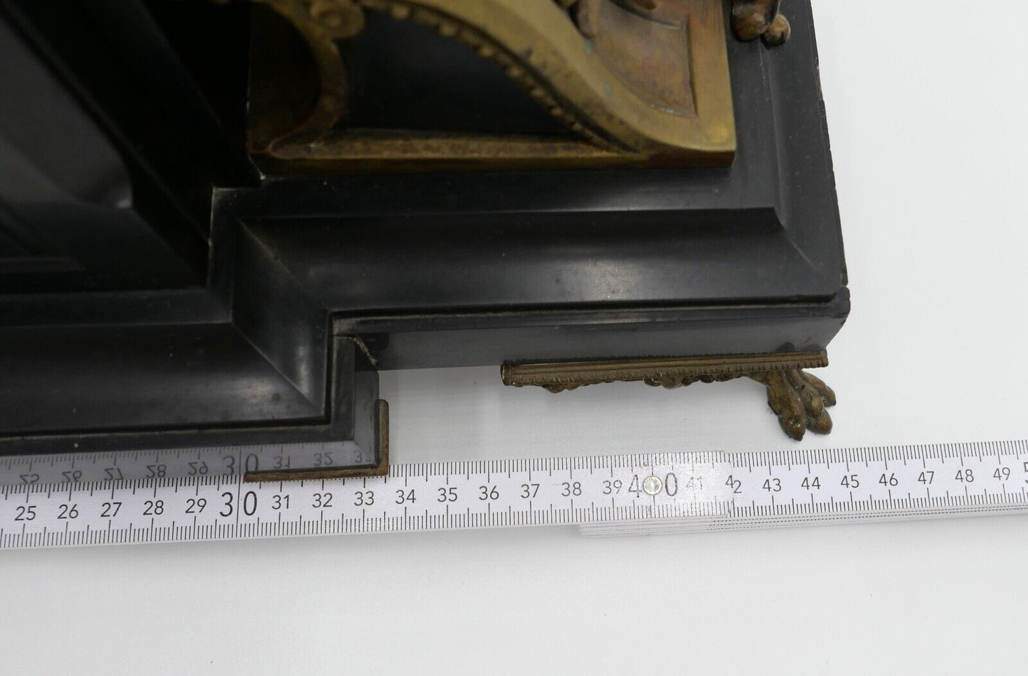 Antike XXL Schneeberger Pendule Kaminuhr um 1870 Historismus sehr schwer - Antikhandel-Stuttgart