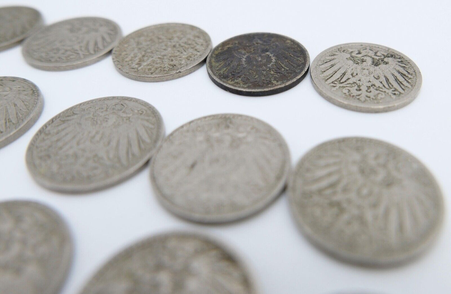 19x 5 Pfennig Kaiserreich 1894-1912 Jäger J. 12 s - vz schön - vorzüglich - Antikhandel-Stuttgart