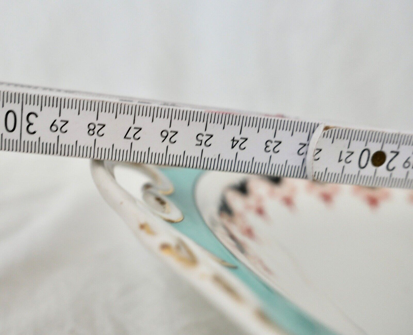 Antike " KPM Krister " Porzellan Schale / Teller Ø 28 cm 1837-1844 Goldrand - Antikhandel-Stuttgart