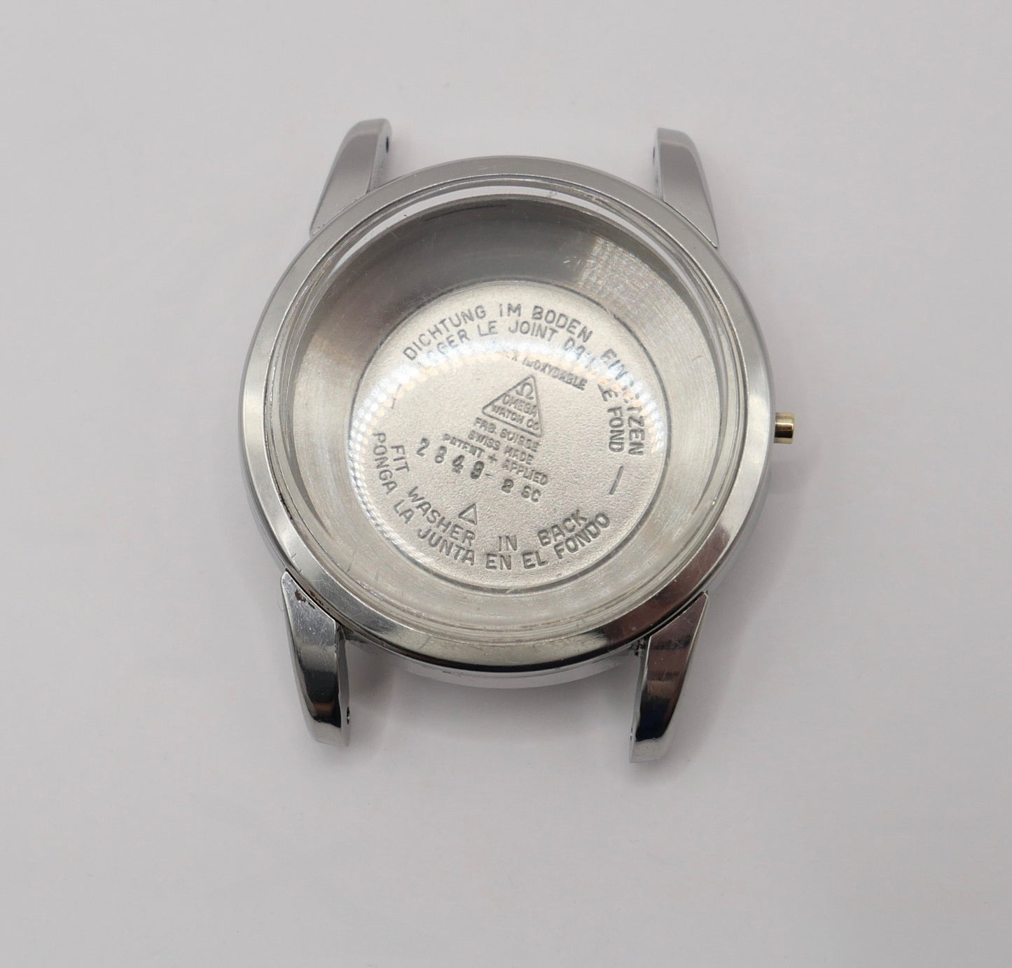 Omega Seamaster 2849-2 SC Gehäuse & Glas Ø 34mm in Edelstahl