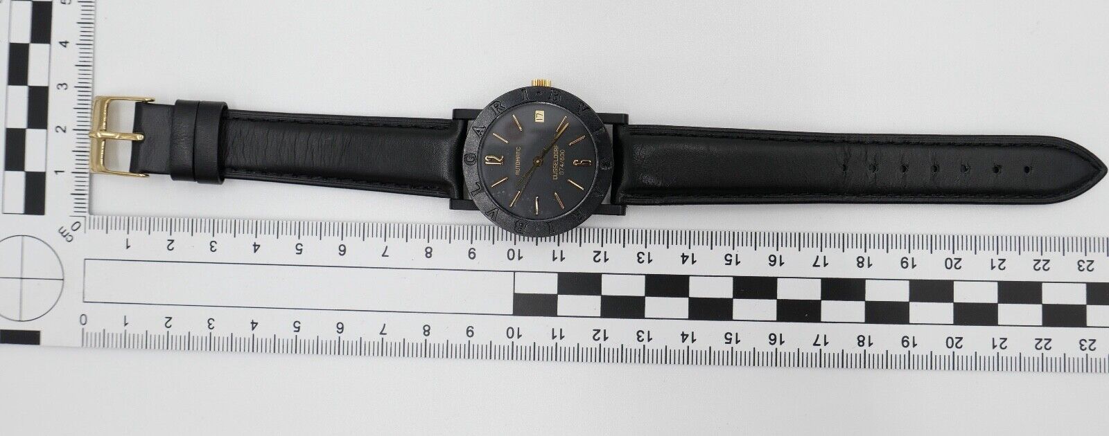1994 BVLGARI BULGARI DÜSSELDORF CARBON Schwarz Gold LIMITIERTE AUFLAGE 074/ 600 - Antikhandel-Stuttgart