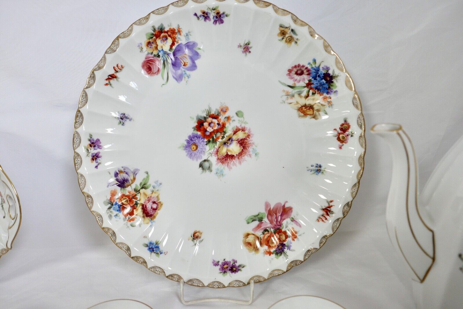 49 Tlg Kaffee Tee Service Württemberg 2188 Porzellan Bauer & Pfeiffer Schorndorf - Antikhandel-Stuttgart