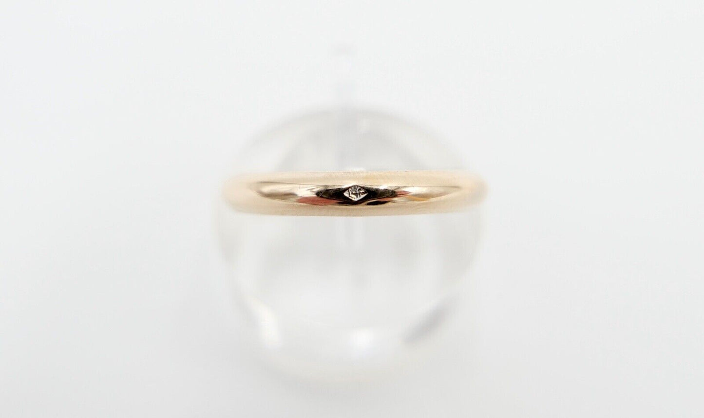 Ehering Verlobungsring Bicolor AeTernitas Gold 750 / 18K & innen Silber Gr. 56 - Antikhandel-Stuttgart