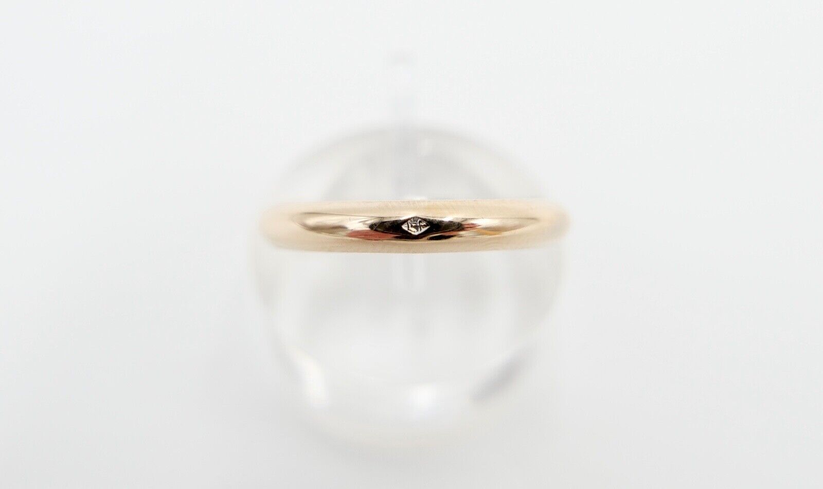 Ehering Verlobungsring Bicolor AeTernitas Gold 750 / 18K & innen Silber Gr. 56 - Antikhandel-Stuttgart