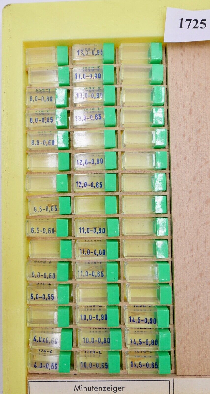 Konvolut Minuten Stunden Zeiger NEU BOLEY ( NOS ) Lanzenform ohne Radium - Antikhandel-Stuttgart