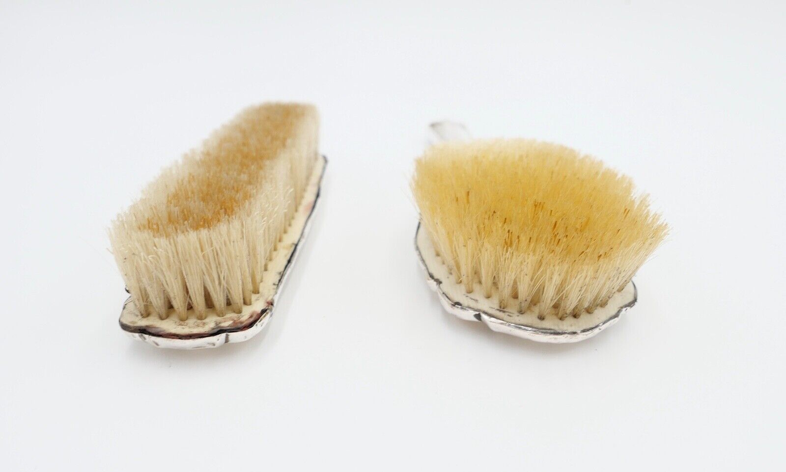 Bürsten 2er Set Kleiderbürsten 800 Silber Punze MF Mayer & Fuchs - Antikhandel-Stuttgart